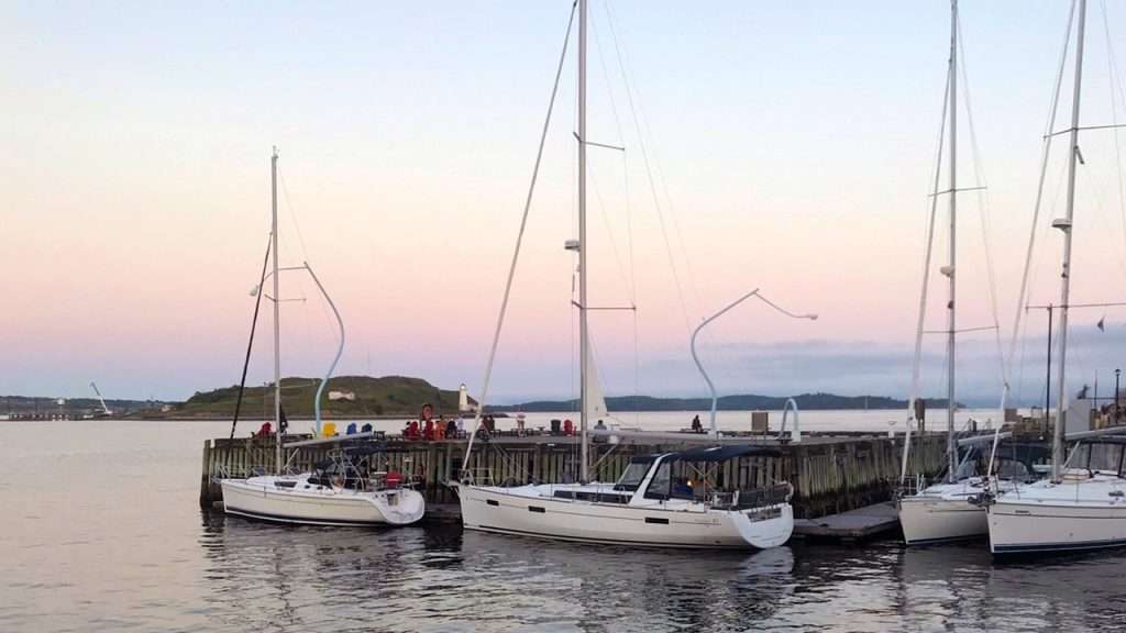Sail Boats in the Halifax Harbour