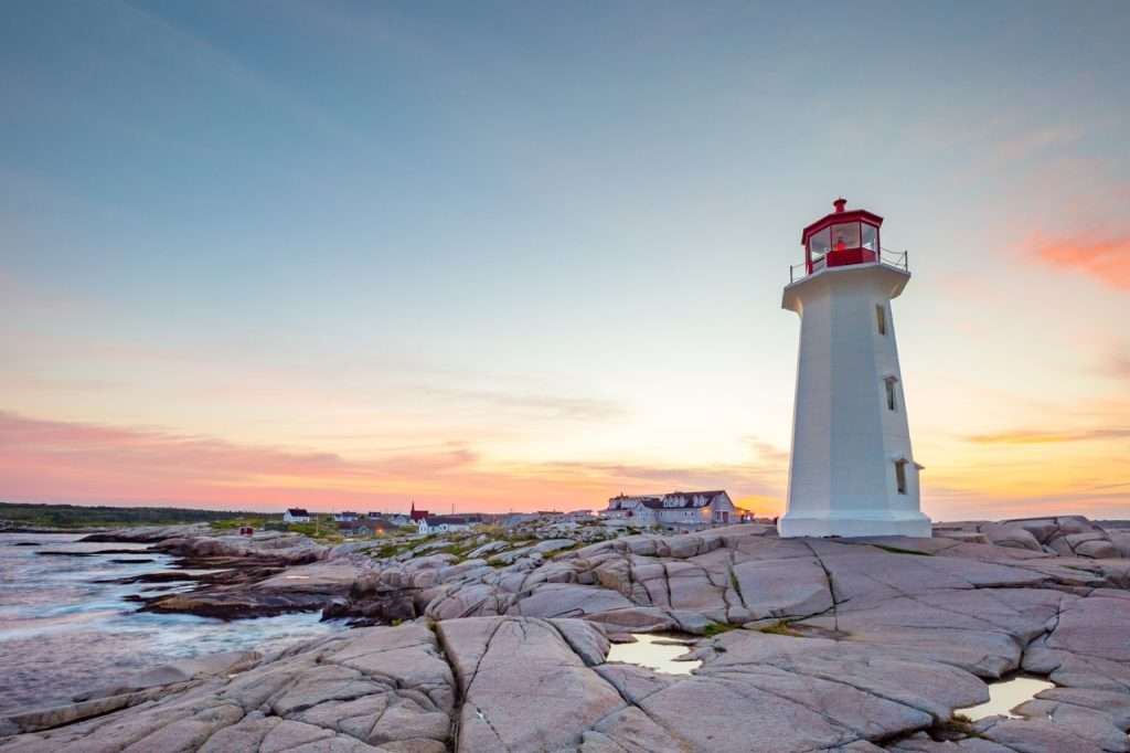 Peggy's Point Lighthouse, One of the Top Attractions in Nova Scotia