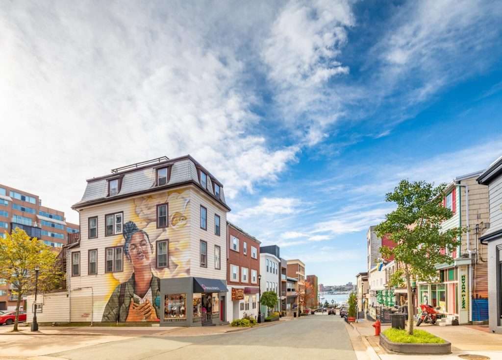Downtown Dartmouth's historic waterfront.